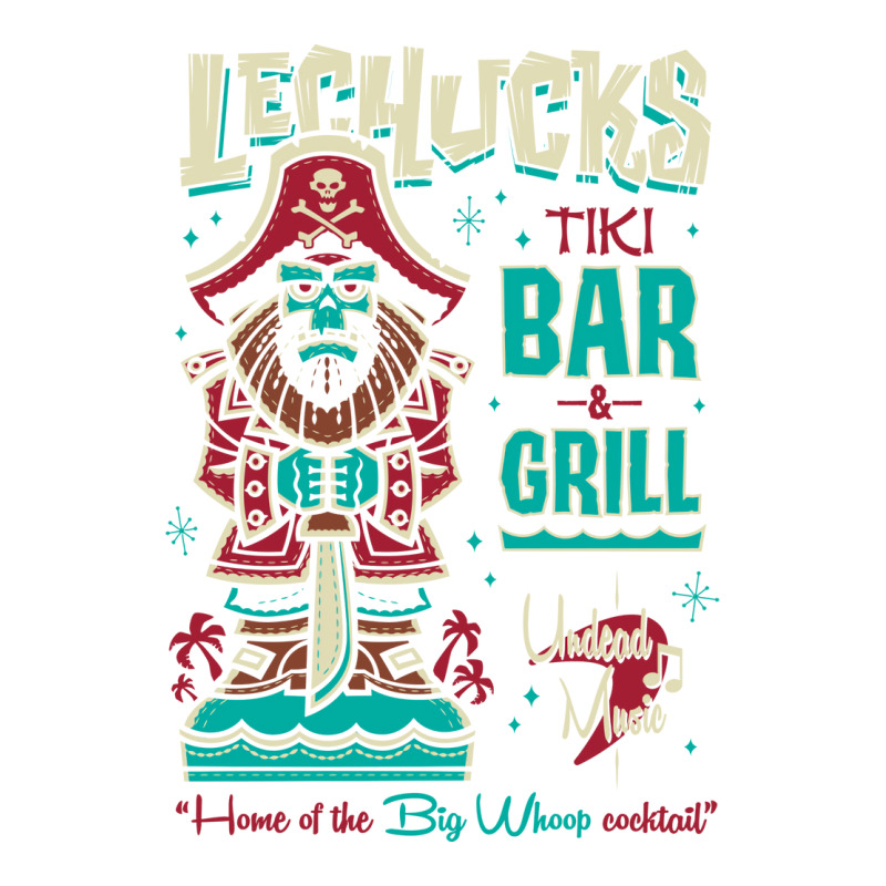 Lechucks Tiki Bar   Monkey Island   Retro Video Ga V-Neck Tee by eventslumjac | Artistshot