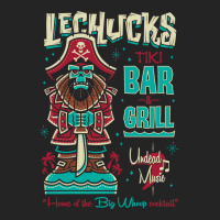 Lechucks Tiki Bar   Monkey Island   Retro Video Ga 3/4 Sleeve Shirt | Artistshot