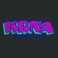 Krna Iowa City  1980s Radio Station Women's Triblend Scoop T-shirt | Artistshot