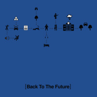 Back To The Future Pictogram Story Unisex Hoodie | Artistshot