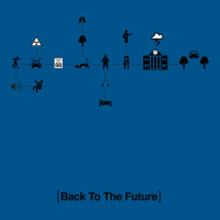 Back To The Future Pictogram Story Classic T-shirt | Artistshot