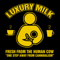 Luxury Milk From The Human Cow Cropped Hoodie | Artistshot