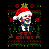 Merry Ronmas Ronald Reagan Christmas Kids Cap | Artistshot