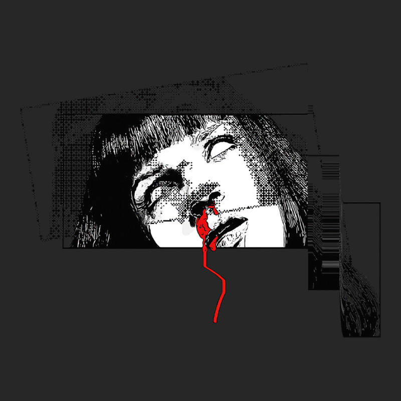 Mia Wallace Glitch Art ∆∆∆ Aesthetic Graphic Men's T-shirt Pajama Set | Artistshot