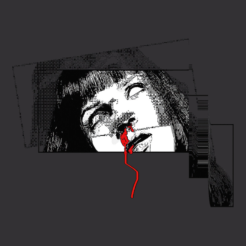 Mia Wallace Glitch Art ∆∆∆ Aesthetic Graphic Vintage Short | Artistshot