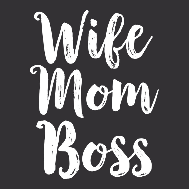 Wife Mom Boss Funny Mothers Day Gift Mama Vintage Hoodie And Short Set | Artistshot