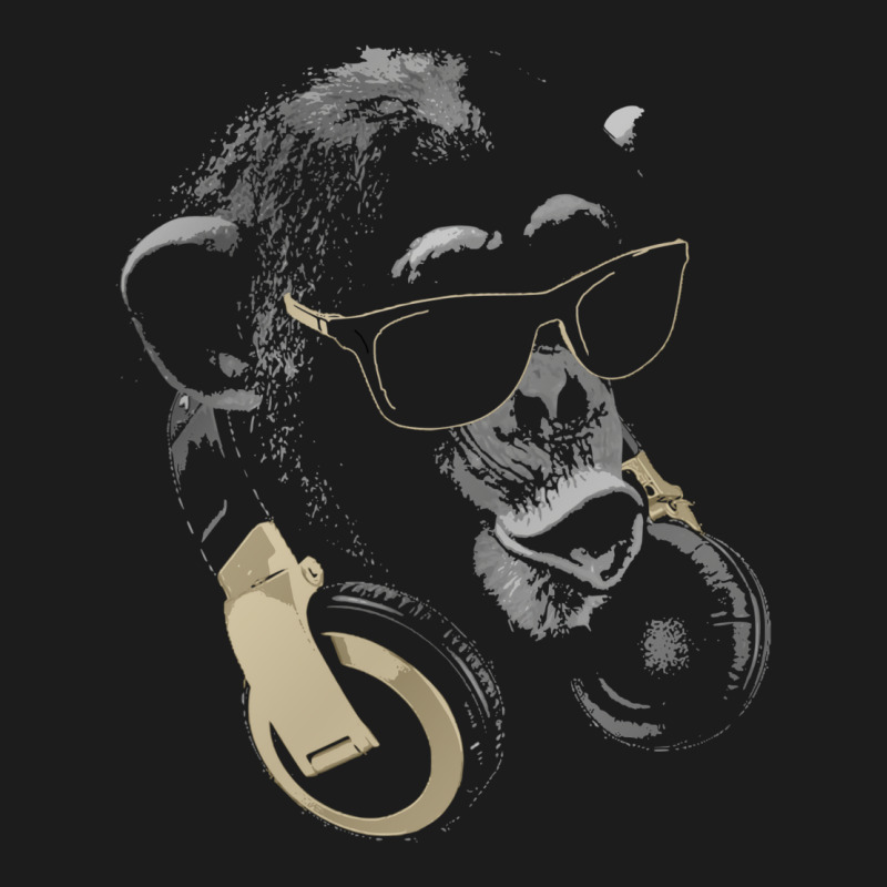 Monkey Dj Bling Hoodie & Jogger Set | Artistshot