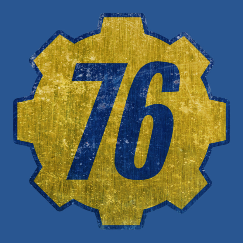 Vault 76   Distressed T-Shirt by koorenayoubq | Artistshot