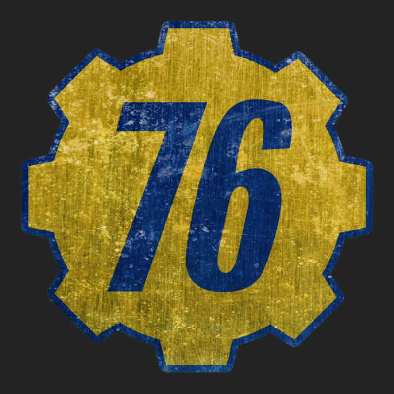 Vault 76   Distressed 3/4 Sleeve Shirt by koorenayoubq | Artistshot