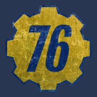 Vault 76   Distressed Men Denim Jacket | Artistshot