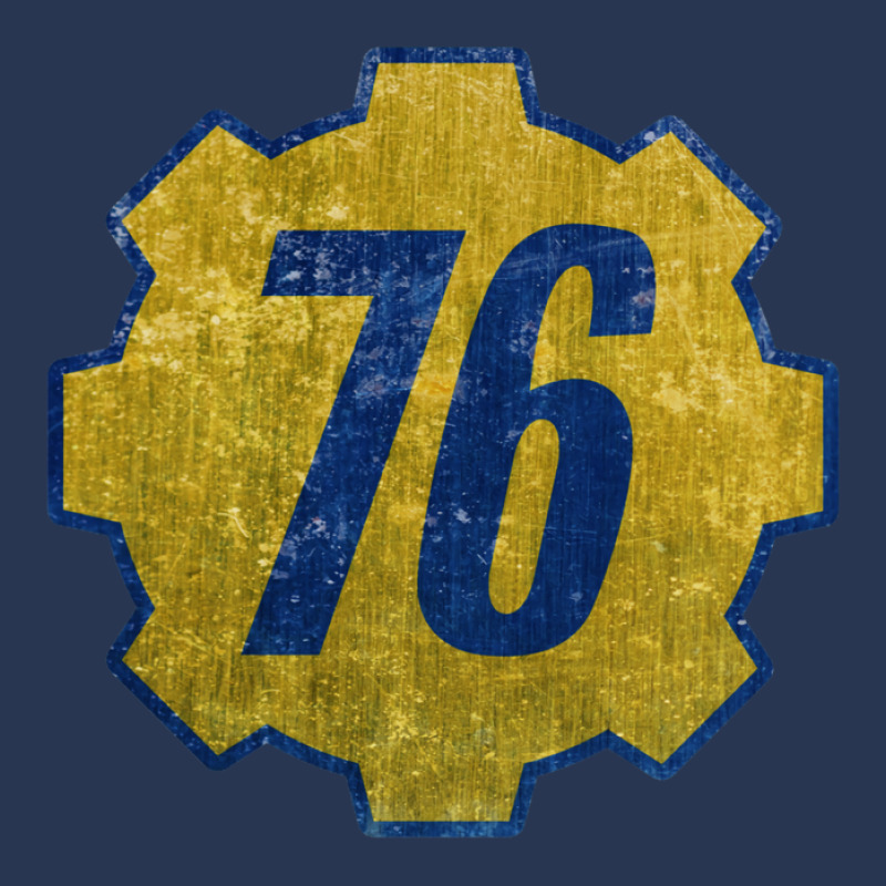 Vault 76   Distressed Men Denim Jacket by koorenayoubq | Artistshot