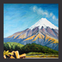 Taranaki Sunrise In Winter   2022 New Zealand Prin Vintage Short | Artistshot