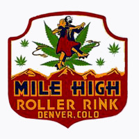 Mile High Roller Rink T-shirt | Artistshot