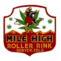 Mile High Roller Rink Unisex Hoodie | Artistshot