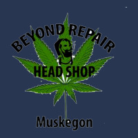 Muskegon Michigan Beyond Repair Head Shop Men Denim Jacket | Artistshot