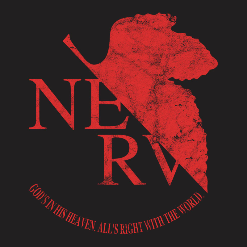 Neon Genesis Evangelion    Vintage Nerv T-Shirt by xaqaniportv | Artistshot