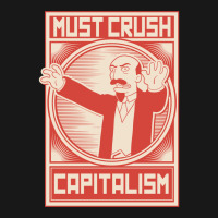 Must Crush Capitalism Flannel Shirt | Artistshot