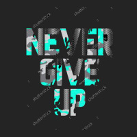 Never Give Up 3/4 Sleeve Shirt | Artistshot