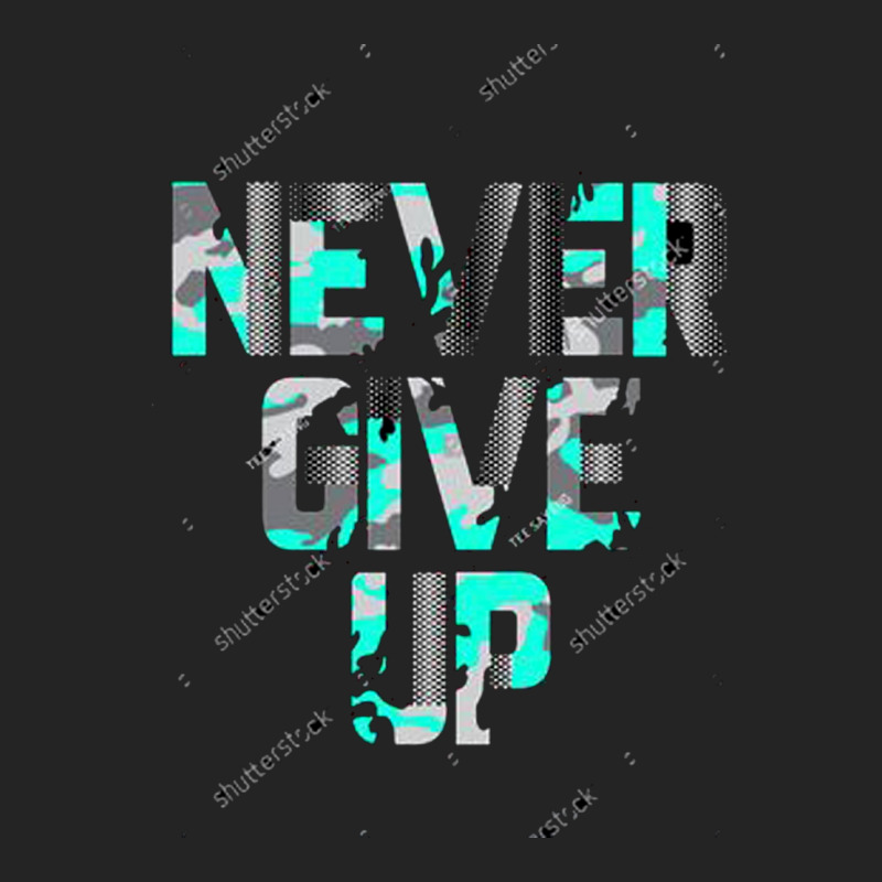 Never Give Up 3/4 Sleeve Shirt | Artistshot