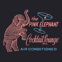 Pink Elephant Cocktail Lounge Unisex Sherpa-lined Denim Jacket | Artistshot