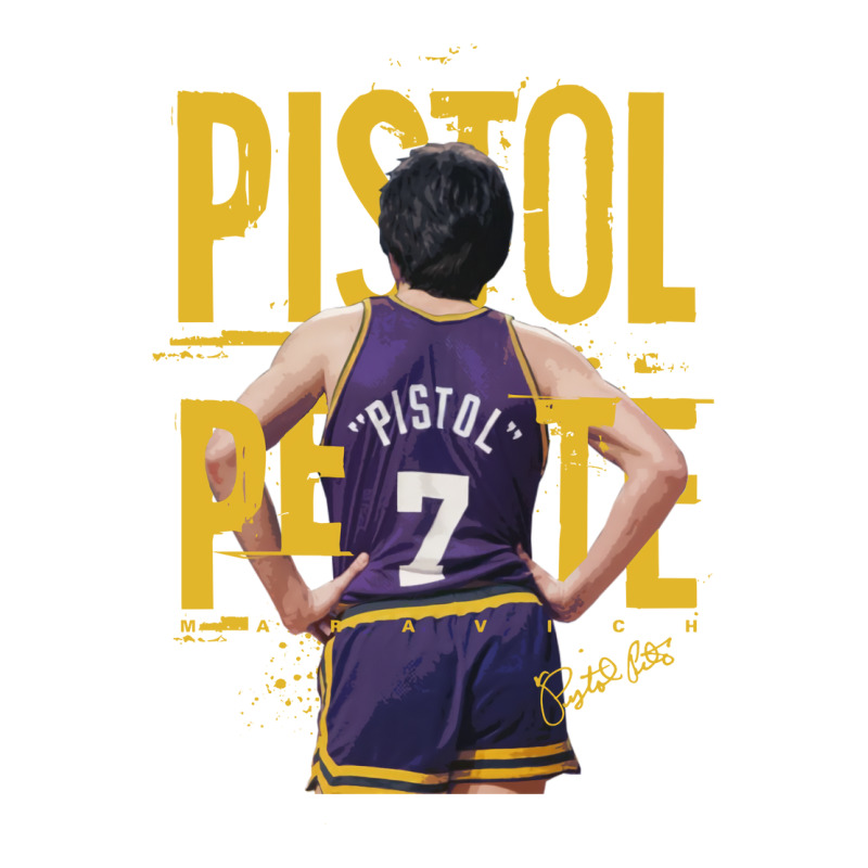 Pistol Pete Maravich 3/4 Sleeve Shirt | Artistshot