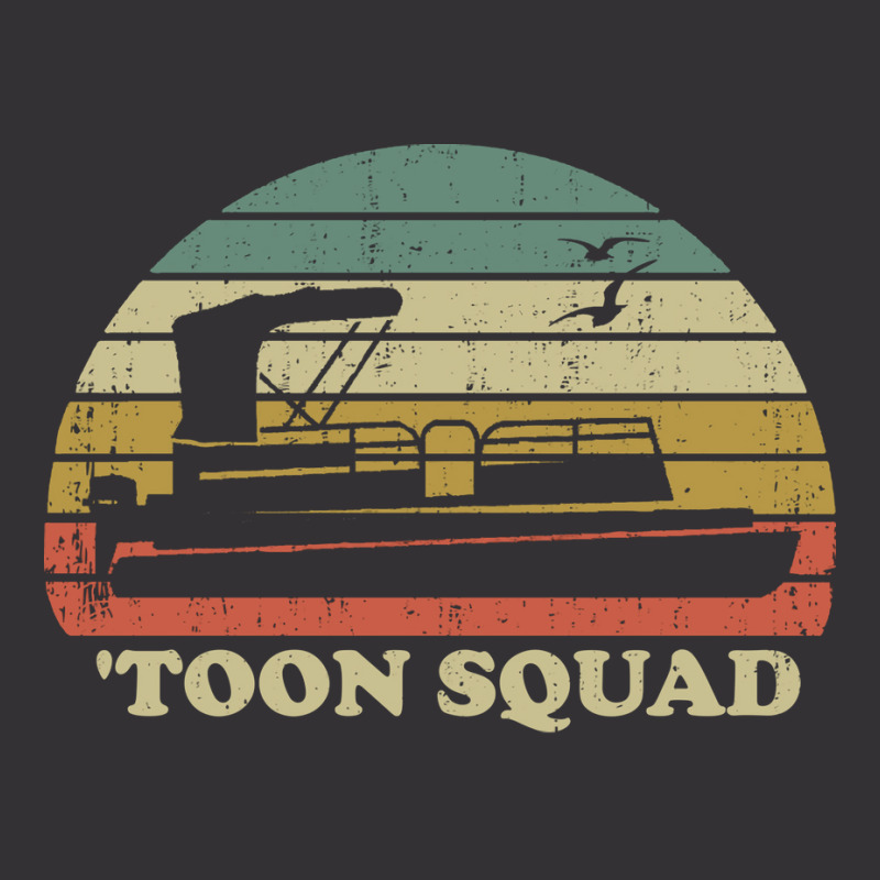 Pontoon Boat Toon Squad Vintage Retro Vintage Hoodie | Artistshot