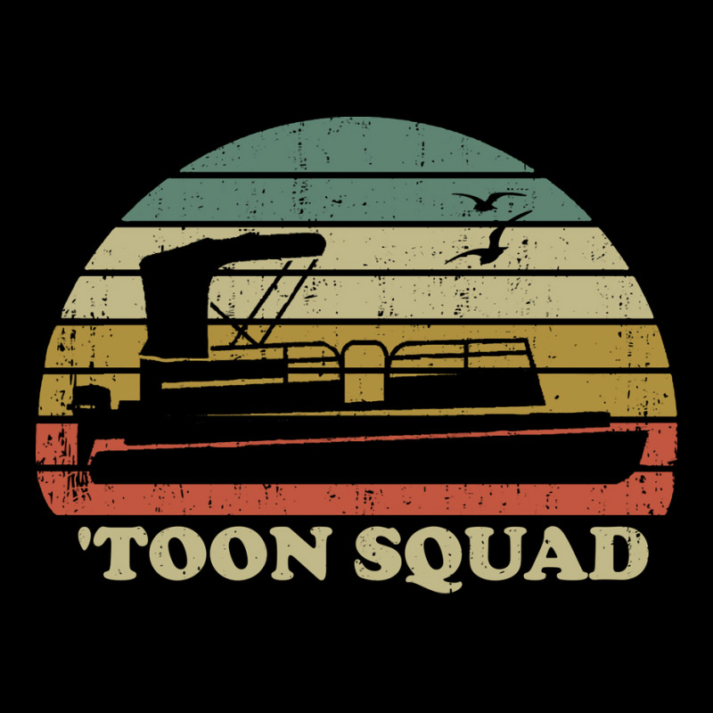 Pontoon Boat Toon Squad Vintage Retro Lightweight Hoodie | Artistshot