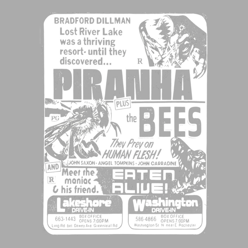 Piranha Plus The Bees    B Movie Cult Film Fan T-shirt | Artistshot