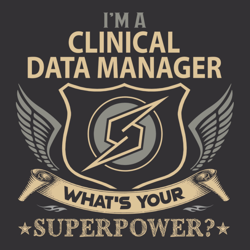 Clinical Data Manager T  Superpower Gift Item Tee Vintage Hoodie | Artistshot