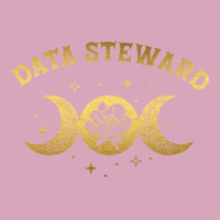 Data Steward Boho Moon Wild Rose Golden Design Classic T-shirt | Artistshot