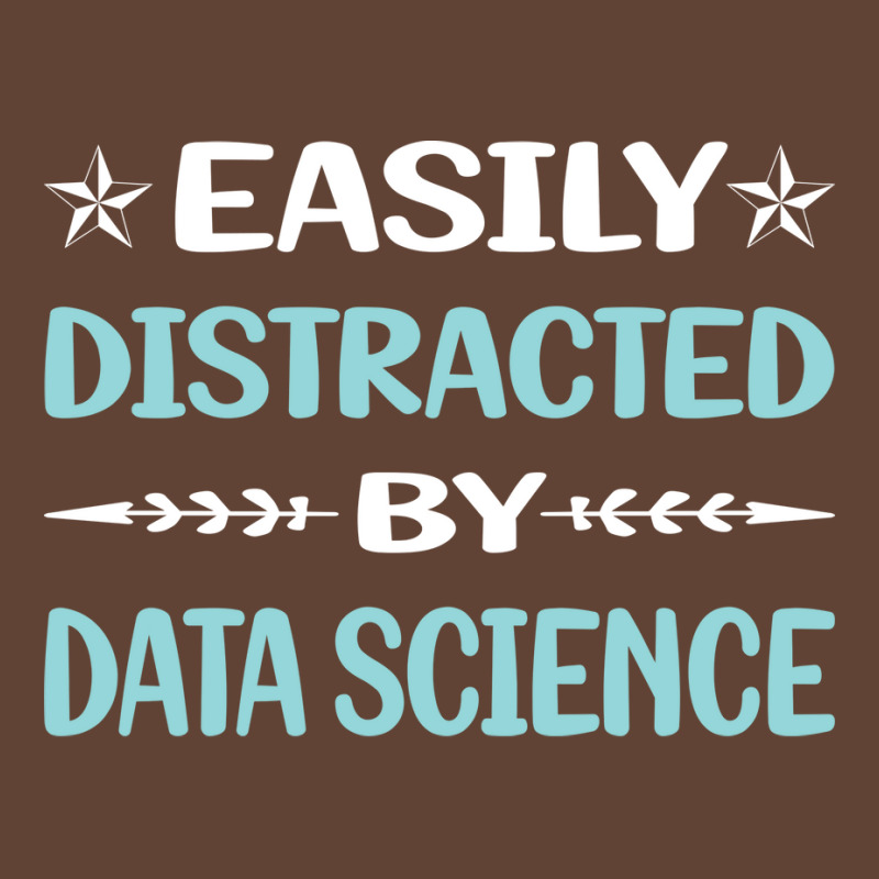 Funny Easily Distracted By Data Science Red T-shirt | Artistshot