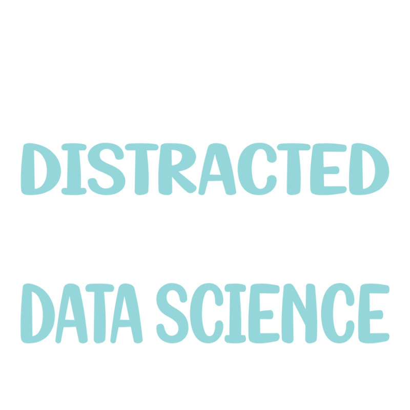 Funny Easily Distracted By Data Science Red V-neck Tee | Artistshot