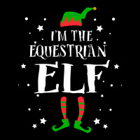 Im The Equestrian Elf Funny Cute Xmas Christmas Gi V-neck Tee | Artistshot