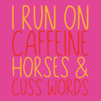 I Run On Caffeine Horses Cuss Words Gift Stars T-shirt | Artistshot