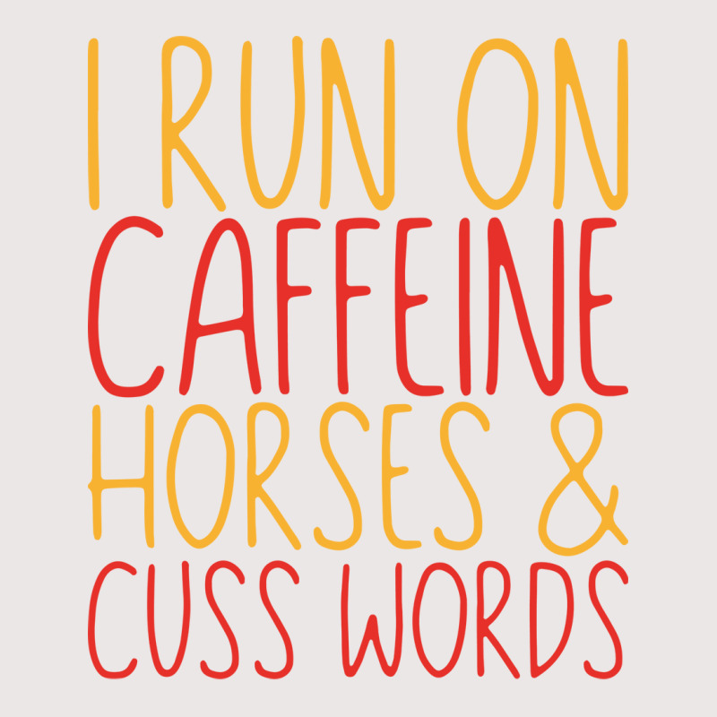 I Run On Caffeine Horses Cuss Words Gift Stars Pocket T-Shirt by ravadadanine2 | Artistshot