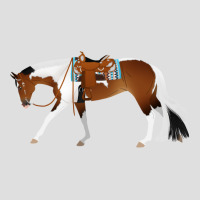 Tobiano Western Pleasure Horse Equine Rampaige Cut V-neck Tee | Artistshot