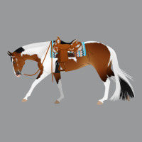 Tobiano Western Pleasure Horse Equine Rampaige Cut Unisex Hoodie | Artistshot