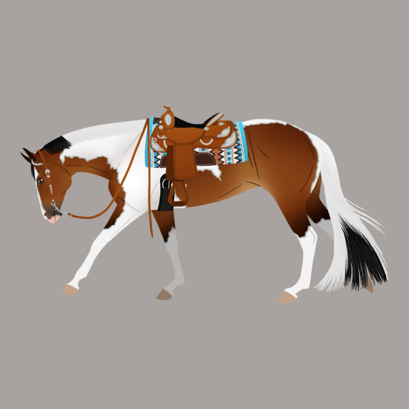 Tobiano Western Pleasure Horse Equine Rampaige Cut Racerback Tank by mnoodincicr | Artistshot