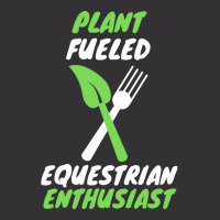 Plant Fueled Equestrian Nature Vintage Hoodie | Artistshot