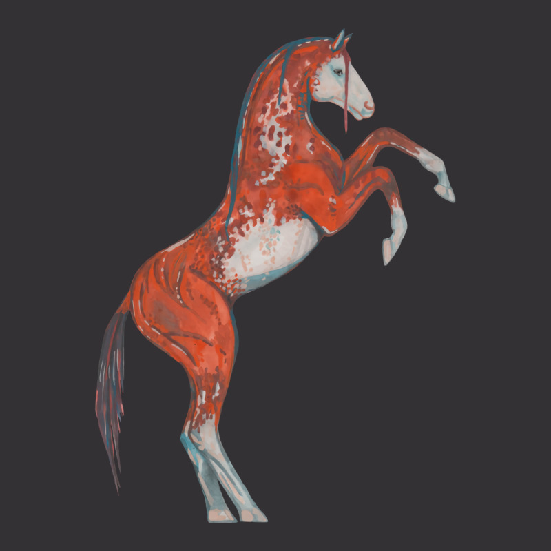 Paint Red Horse Love Aesthetic Vintage Hoodie by seakolaasseh | Artistshot