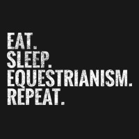 Eat Sleep Equestrianism Repeat Summer Flannel Shirt | Artistshot