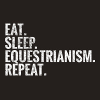 Eat Sleep Equestrianism Repeat Summer Tank Top | Artistshot