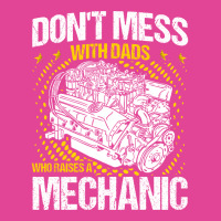 Dads Who Raises A Mechanic Mechanic Dad Vintage T-shirt | Artistshot