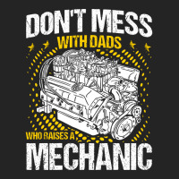 Dads Who Raises A Mechanic Mechanic Dad Vintage 3/4 Sleeve Shirt | Artistshot