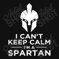 I'am Spartan Portrait Canvas Print | Artistshot