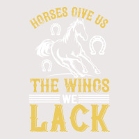 Horses Give Us The Wings We Lack Funny Pocket T-shirt | Artistshot