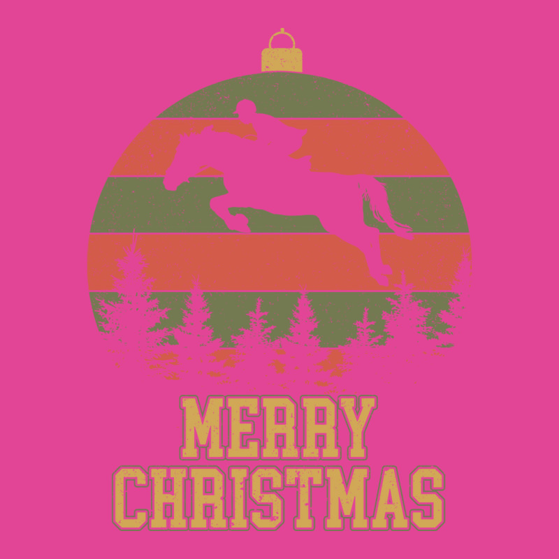 Merry Christmas Dressage Equestrian Xmas Tree Yell T-shirt | Artistshot