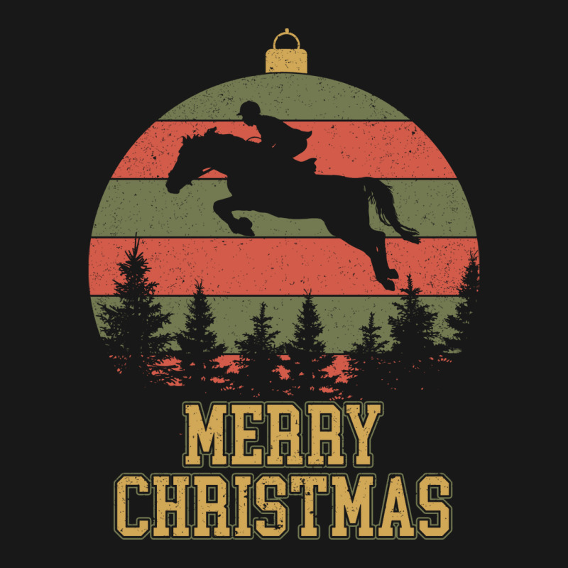 Merry Christmas Dressage Equestrian Xmas Tree Yell Flannel Shirt | Artistshot