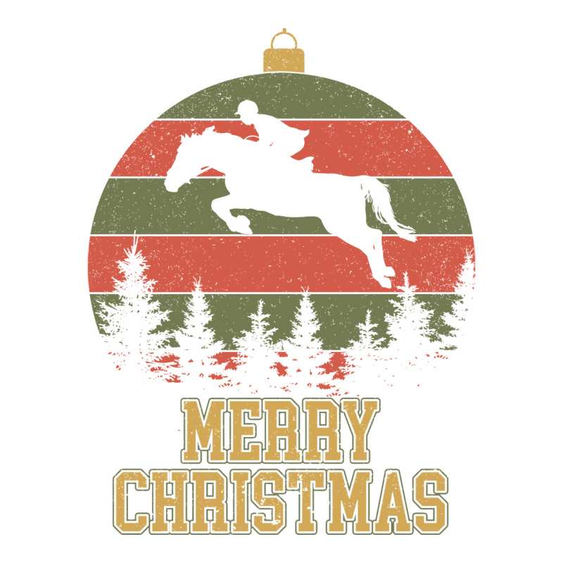 Merry Christmas Dressage Equestrian Xmas Tree Yell V-neck Tee | Artistshot