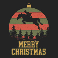 Merry Christmas Dressage Equestrian Xmas Tree Yell 3/4 Sleeve Shirt | Artistshot